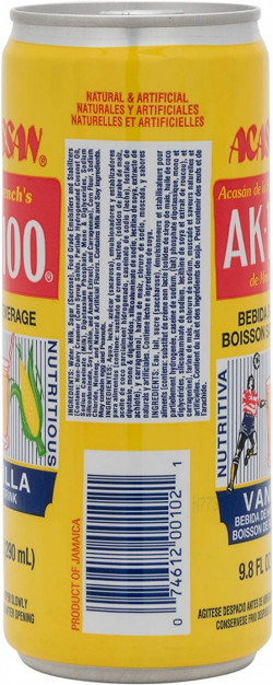 Mrs French AK 100 Vanilla Acassan Drink, 9.8 oz