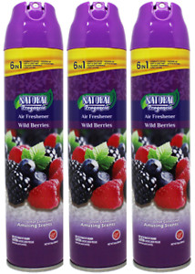 Natural Fragrance 6-in-1 Wild Berries Air Freshener, 10 Oz