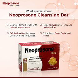 Neoprosone, Skin Soap | 2.02 oz / 80 Hyperpigmentation Treatment, Fade Dark Spots Body, Knees, Face, Armpits | with Glycerin