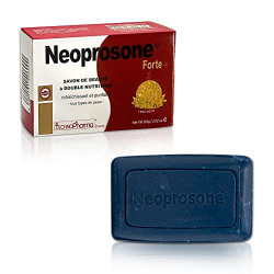 Neoprosone, Skin Soap | 2.02 Oz / 80 Hyperpigmentation Treatment, Fade Dark Spots Body, Knees, Face, Armpits | With Glycerin