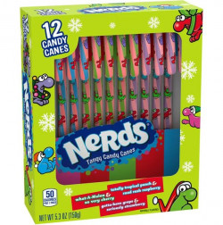 Nerds Holiday Candy Canes, Christmas Stocking Stuffers For Kids