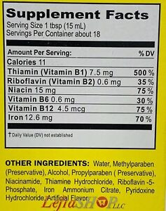 NERVOFORZA VITAMIN AND IRON SUPPLMENT