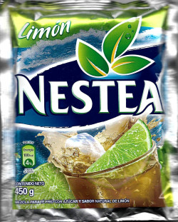 Nestea Venezuela Instant Iced Tea Lemon Flavor