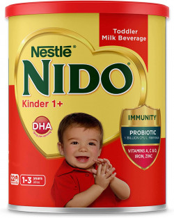 NESTLE NIDO Kinder 1+ Powdered Milk Beverage 1.76 Lb. Canister