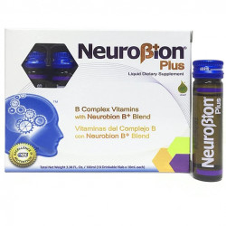 Neurobion Plus Liquid Dietary Supplement B Complex 10 Vials