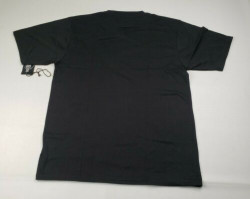 NEW Brooklyn Standard Large L Mens T Shirt Reflective Short Sleeve Black