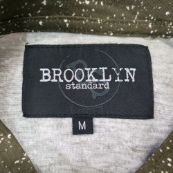 NEW Brooklyn Standard Medium M Adults Graphic T Shirt Short Sleeve Olive Green