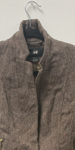 New & Company Muti Colored Tweed Blazer- Size 2
