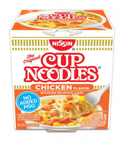 Nissin Cup O'Noodles Ramen Noodle Soup, 2.25-Ounce (Pack Of 30)