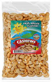 Nuts About Florida Toasted Cashews 2.5 Oz