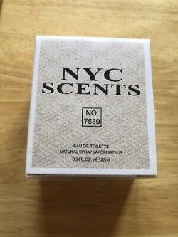 NYC Scents No. 7589 Eau De Toilette 25ml Brand New In Packaging