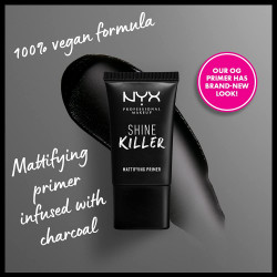 NYX PROFESSIONAL MAKEUP Shine Killer Mattifying Primer, Vegan Face Primer (Packaging May Vary)