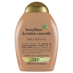 OGX Ever Straightening + Brazilian Keratin Therapy Smoothing Shampoo | 13 Fl Oz