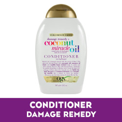 OGX Extra Strength Damage Remedy + Coconut Miracle Oil Conditioner | 13 fl oz