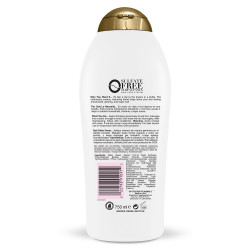 OGX Nourishing + Coconut Milk Moisturizing Conditioner for Strong & Healthy Hair, with Coconut Milk, Coconut Oil & Egg White Protein, Paraben-Free, Sulfate-Free Surfactants, 25.4 fl oz