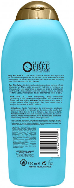 OGX Renewing + Argan Oil of Morocco Conditioner, 750ml