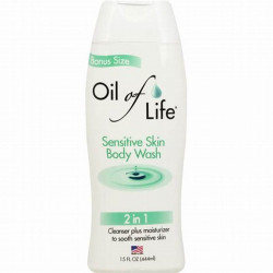 Oil Of Life Sensitive Skin Unscented 2 In 1 Body Wash 18 Fl Oz "2 Pack