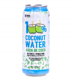 Oka 100% COCONUT WATER – CAN OF 16.9 FL. OZ