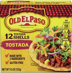 Old El Paso Tostada 12 Shells GLUTEN FREE