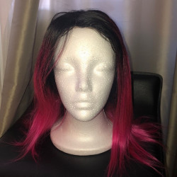 Ombré Wig| Human Hair | 14''