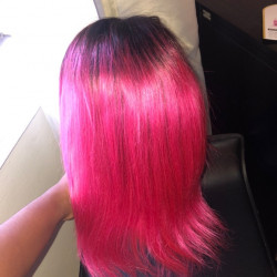 Ombré Wig| Human Hair | 14''