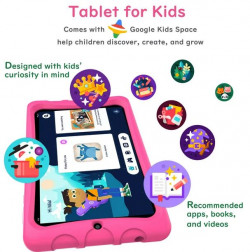 Onn. 8" Kids Tablet, 32GB (2021 Model)