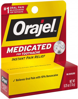 Orajel Medicated For Toothache Gel .25 OZ