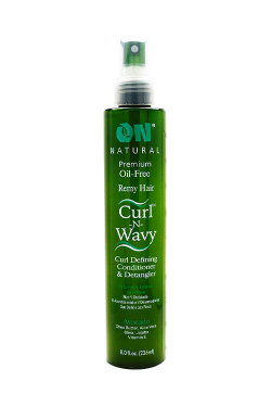 Organic Natural Curl N Wavy Curl Defining Conditioner And Detangler Avocado 8 Oz