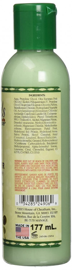 Originals by Africa's Best Olive Oil Leave-In Conditioner, Stop Breakage and Strengthen Hair Instantly, Restores Shine, Moisturizing, Strengthening, Revitalizing, 6oz Bottle
