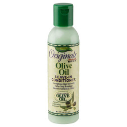 Originals By Africa's Best Olive Oil Leave-In Conditioner, Stop Breakage And Strengthen Hair Instantly, Restores Shine, Moisturizing, Strengthening, Revitalizing, 6oz Bottle