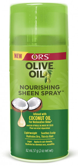 ORS Olive Oil Nourishing Sheen Spray Infused With Coconut For Restorative Shine