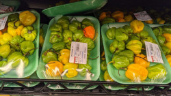 Green Habanero Pepper Packed, Sold By The  Pound