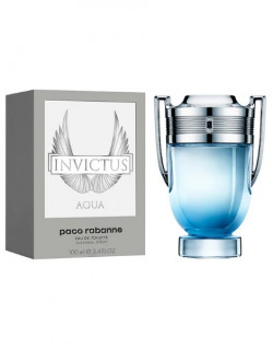 Paco Rabanne Invictus Aqua Eau De Toilette SIZE 3.4 Oz/ 100 M