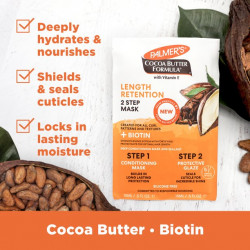 Palmer's Cocoa Butter Formula Length Retention 2-Step Hair Mask, 1 fl. oz.