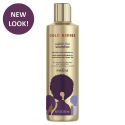 Pantene, Detangling Milk Hair Treatment, Sulfate Free, Pro-V Gold Series, for Natural and Curly Textured Hair, 7.6 fl oz