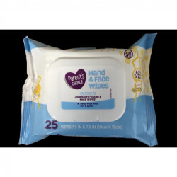 Parent's Choice Hand & Face Wipes, 25 Sheets