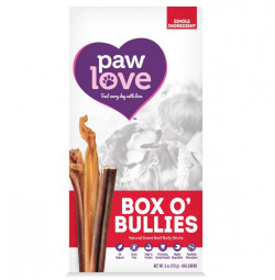 Paw Love Box O' Bullies (6 Oz.) Dog Chew