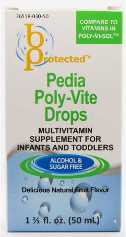 Pedia Poly-Vite Drops 1 2/3 fl Ounce Liquid