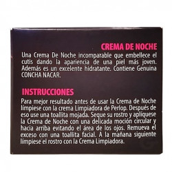 Perlop Concha Nacar Night No. 2 2 oz - Crema de Noche Natural