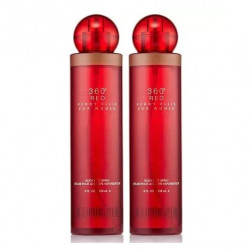 Perry Ellis 360 Red 8 Oz Body Mist Women (Pack Of 2)