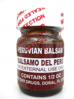 Peruvian Balsam, Balsamo Del Peru.5 Oz