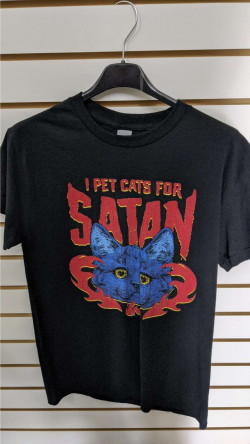 Pet Cats For Satan T Shirt