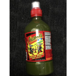 Picamas Salsa Brava Green Hot Sauce Jumbo 16.6 oz