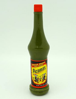 Picamas Salsa Brava Green Hot Sauce Jumbo 16.6 oz