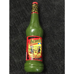 Picamas Salsa Brava Green Hot Sauce Jumbo 16.6 Oz