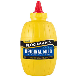Plochman's Original Mild Classic Yellow Mustard, 19 Oz