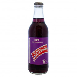 Postobón Uva Grape Flavoured Soft Drink Glass Bottle
