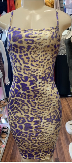 Printed Bodycon Dress