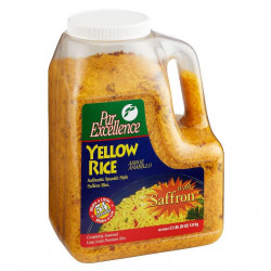 Producers Par Excellence Premium Yellow Rice, Saffron, 3.5 Lbs