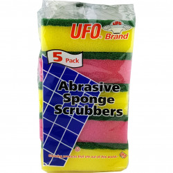 Product Of Ufo Brand, Abrasive Sponge Scrubber Pads, Count 1 - Sponges & Cleaning Pads / Grab Varieties & Flavors